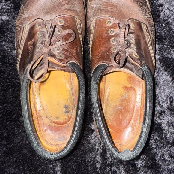 Dr. Martens 8053 Dark Brown Crazy Horse Leather 5-eye Padded Collar Shoes 12 main image 4